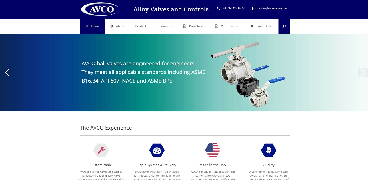 Alloy Valves and Control