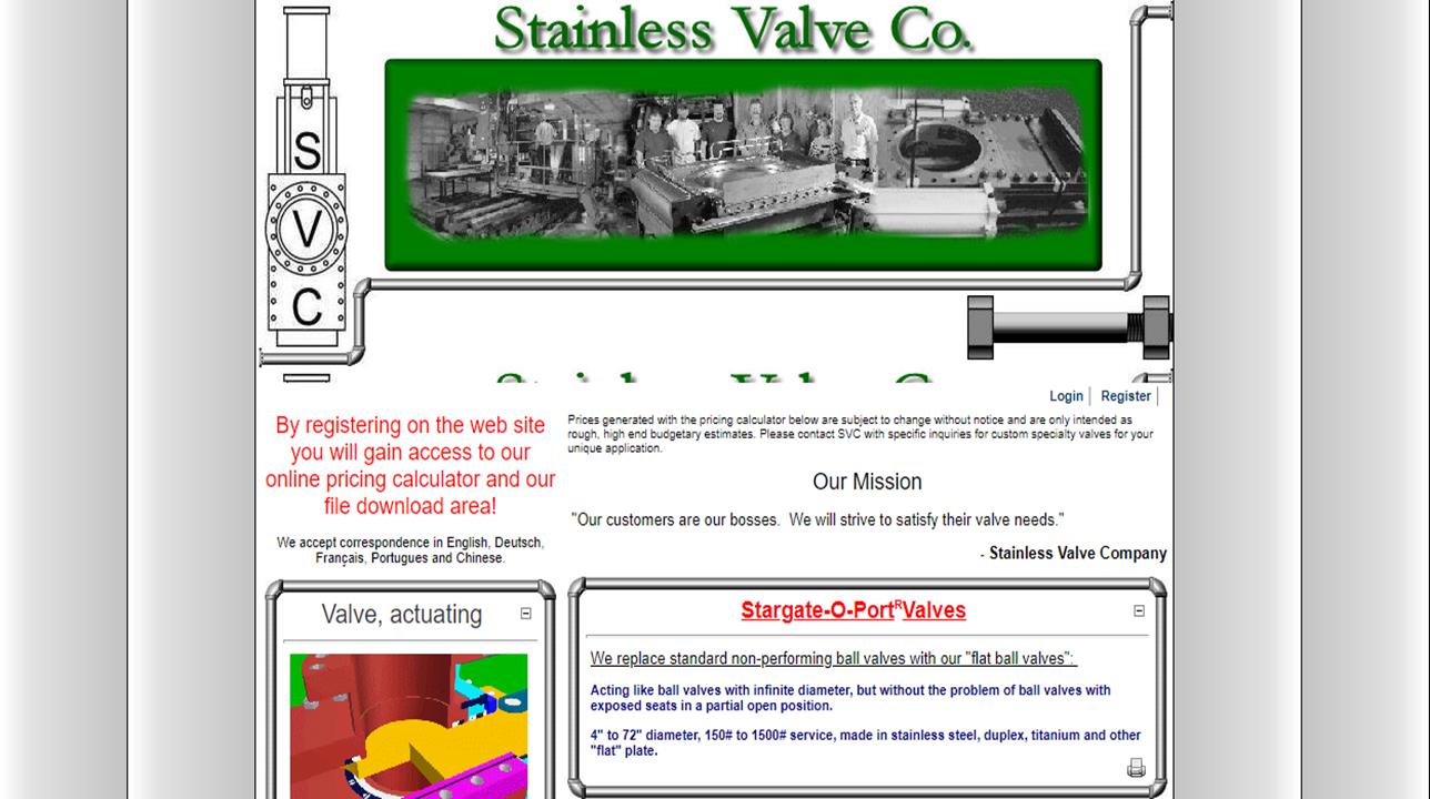 Stainless Valve Company Ball Valves