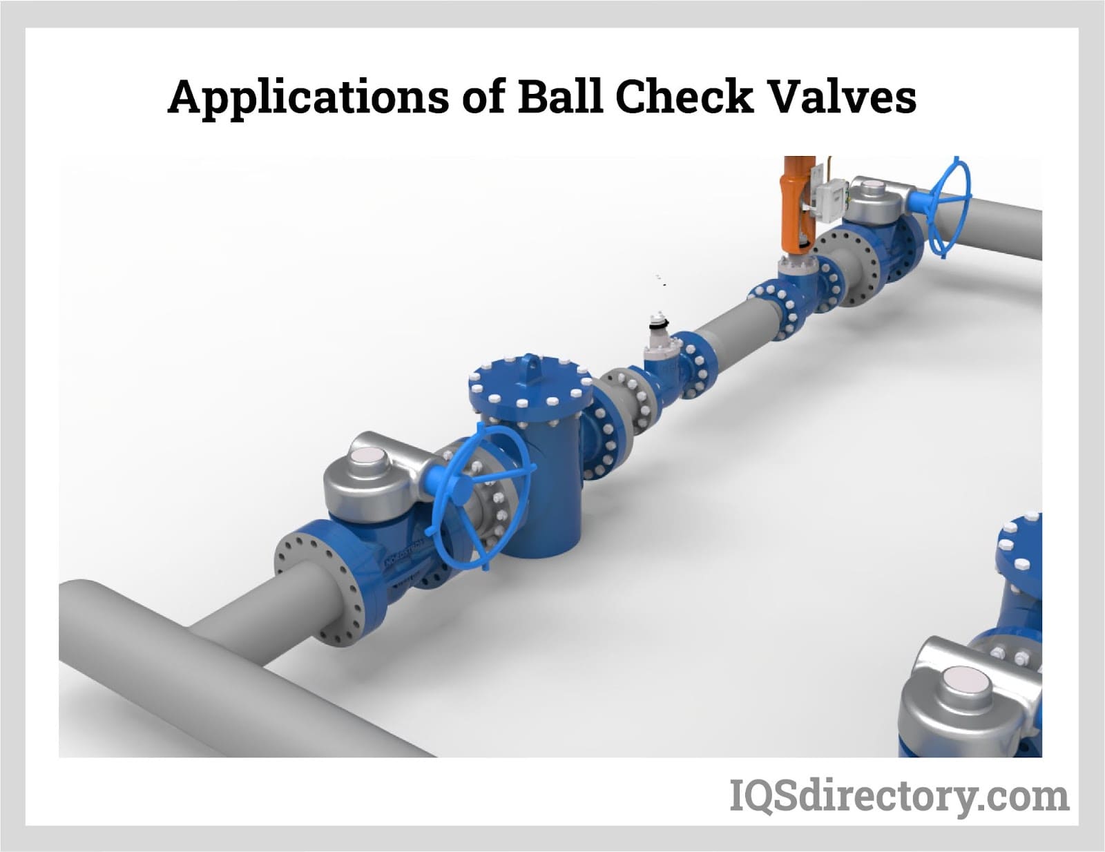 applications of ball check valves