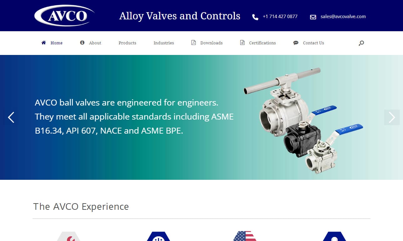 Alloy Valves and Control
